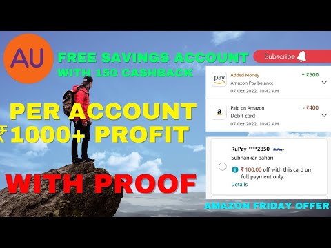 PER ACCOUNT ₹1000+ 🤑PROFIT,  OPEN FREE SAVING😍ACCOUNT|| THE EARNING STORY