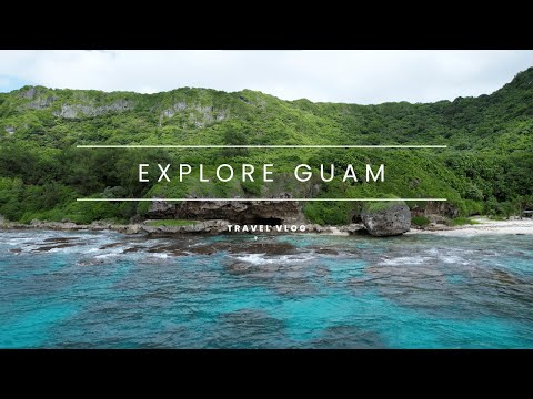 Private beach on Guam