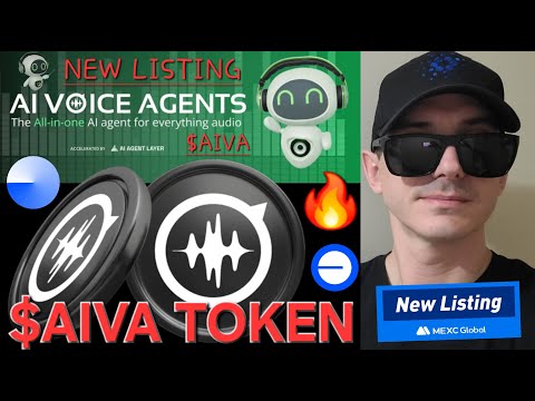 $AIVA - AI VOICE AGENTS TOKEN CRYPTO COIN HOW TO BUY AIVA MEXC GLOBAL BASE UNISWAP BLOCKCHAIN AGENT