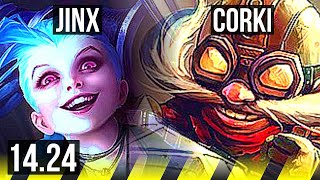 JINX & Alistar vs CORKI & Maokai (ADC) | 16/5/15 | KR Diamond | 14.24