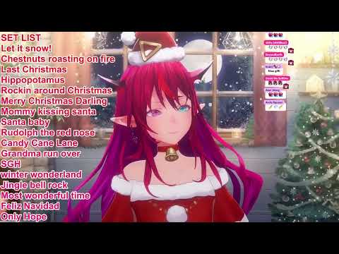 SantaRyS Sings APT. Bruno Mars and Rosé 【IRyS' Christmas Unarchived Karaoke】