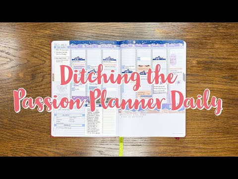 Ditching the Daily | Passion Planner Plan With Me!