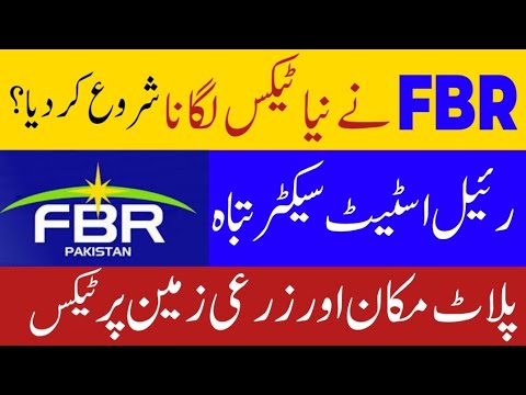 FBR imposed New Tax On Property FBR Tax New SRO Tax 2024 Mini Budget 2024