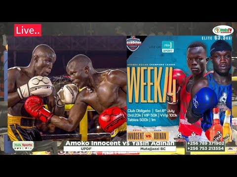 Amoko Innocent(UPDF) VS Yadin Adinan(Mutajjazzi BC) In Uganda Boxing Champions League #boxing