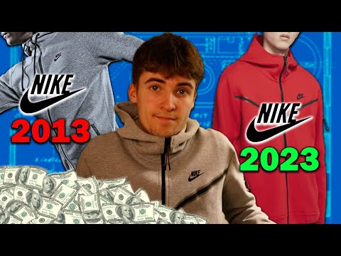 EVOLUTION of NIKE TECH FLEECE