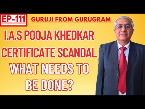 IAS Pooja Khedkar Certificate Issue And Systemic Failure