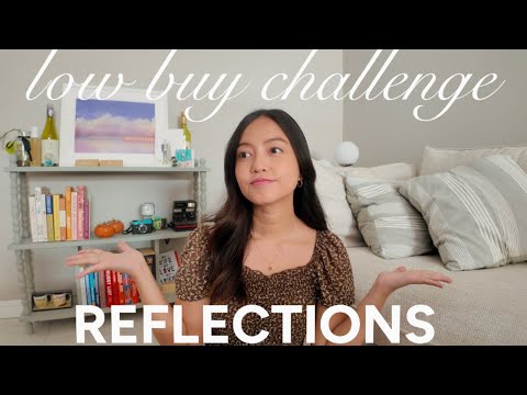 Low Buy Challenge Reflections 💸 | What I Learned From a Low Buy