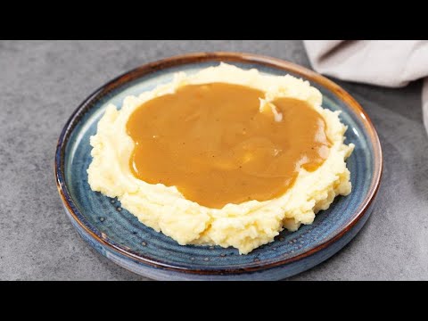 GRAVY SAUCE: the original English recipe to enrich your roasts!