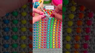 How to Crochet with Beads #shorts