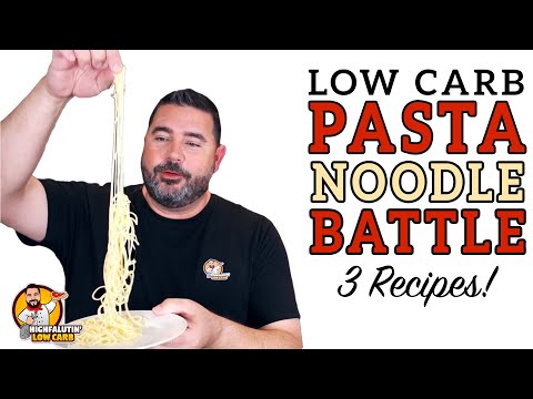 Keto Viral PASTA NOODLE Battle 🍝 The BEST Low Carb Noodle Recipe?