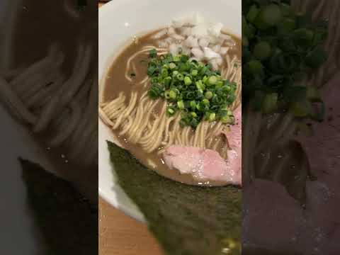 【蒲田グルメ】海老煮干！濃厚どろどろ【麺屋 まほろ芭/東京】#shorts