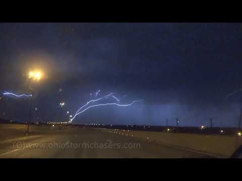 Oklahoma City, Oklahoma RARE Upward Lightning 5/20/2018