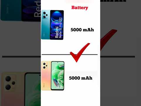 Xiomi Redmi Note 12 Pro 5G vs mi Redmi Note 12 | Konsa phone lena chahiye | Full comperijon in short