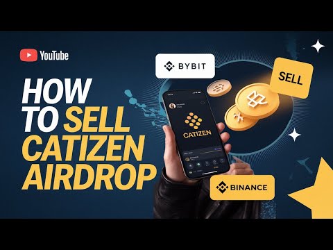 How to sell Cati in Bybit ||Binance ||OKX||  sell your CATIZEN to USDT in Bybit