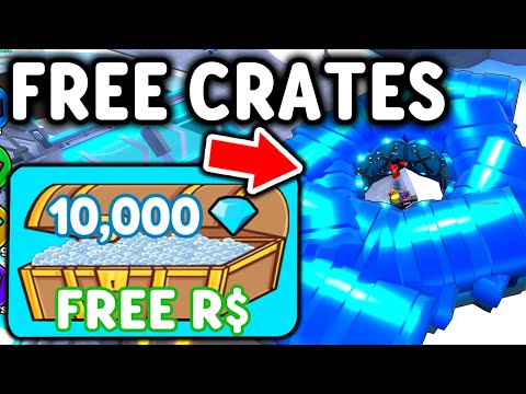 OPENING FREE CRATES in Roblox Toilet Tower Defense..