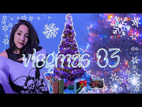 vlogmas 03 ₊˚｡⋆❆⋆｡˚₊ festivities and year end feels, 2024 planner flip through ･:*:｡☃︎𓏲ּ