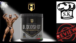 Hosstile Supps BLOODSHOT NON STIM PRE WORKOUT HONEST REVIEW!