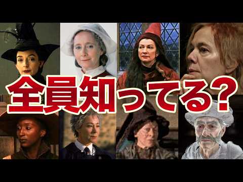 【全員知ってたらヤバイ】ほぼ映画に出てこないホグワーツの脇役教師陣まとめ #ハリーポッター