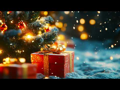 Smooth Jazz Christmas Music ❄️ Falling Snow and Relaxing Holiday Tunes for a Festive Atmosphere