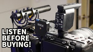 Sony ECM-B10 vs Deity D3 Pro vs Rode Wireless Go (Lots of Tests!)