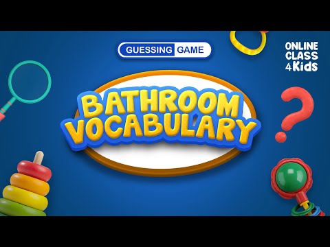 Bathroom Things | Vocabulary Quiz | ESL Quiz | Guessing Game | Learn English | Educational Video