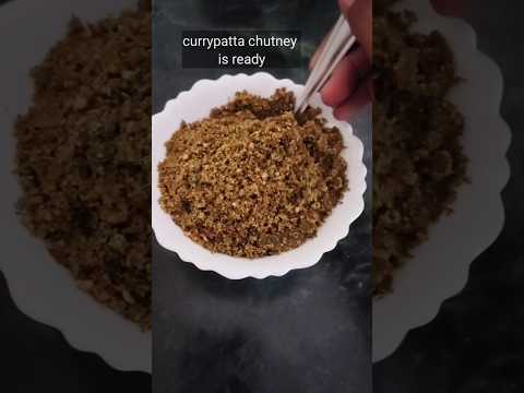 kadi patta chutney recipe#shorts#viral #chutney