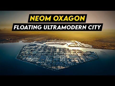 Exploring The Future NEOM Oxagon || Floating Ultra Modern City || Saudi Arabia