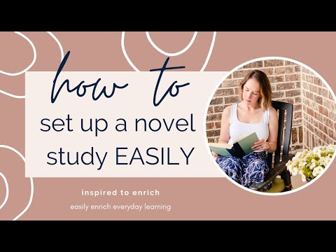 How To EASILY Set Up A Novel Study