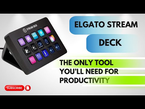 Elgato Stream Deck! Boost Productivity & Streaming (Ecamm live, OBS & More)