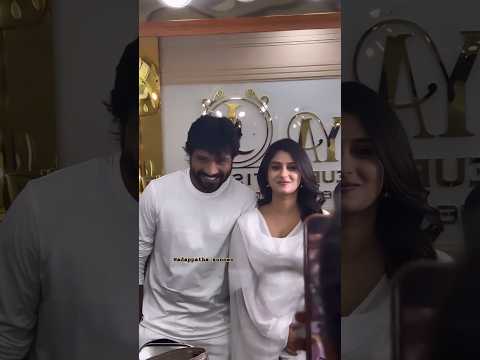 Siragadikka asai serial actor vetri vasanth vaishnavi engagement announcement pre shoot #shorts