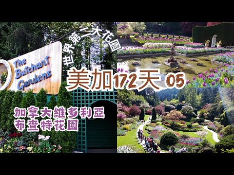 [美加172天]05 加拿大 維多利亞 布查特花園 世界第二大花園