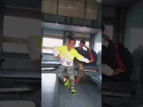 cute # girl # dancing # train