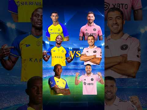 Al-nassr player Vs Inter miami Player 💥💥🥶😱 #shorts