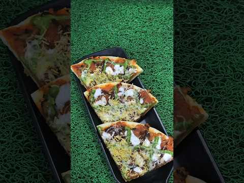 New recipe  pizza samosa chaat #viralvideo #chatpatichaatrecipe #shortvideo ##treding #viralvideo