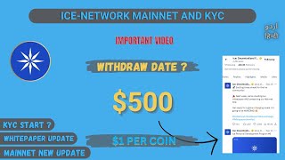 Ice Network today new Update | ice network mainnet and whitepaper update #icenetwork