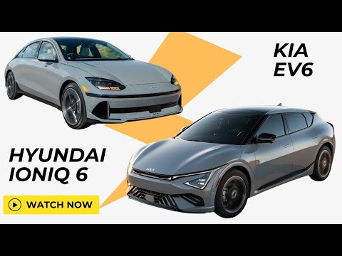 2025 Kia EV6 vs. Hyundai Ioniq 6 | Best Electric Car of 2025?