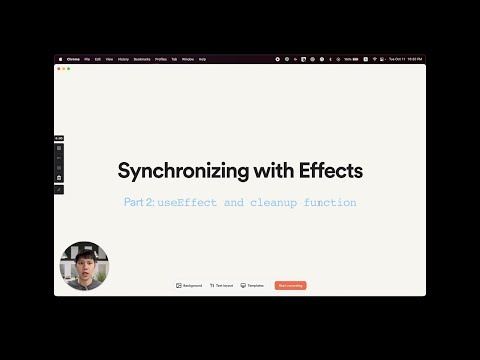 [React 入門] Synchronizing with Effects - Part 2｜React 官網導讀｜ALPHA Camp x PJ