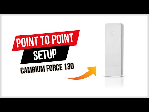 Setting Up a Point-to-Point Link Cambium ePMP Force 130 -  A Comprehensive Guide