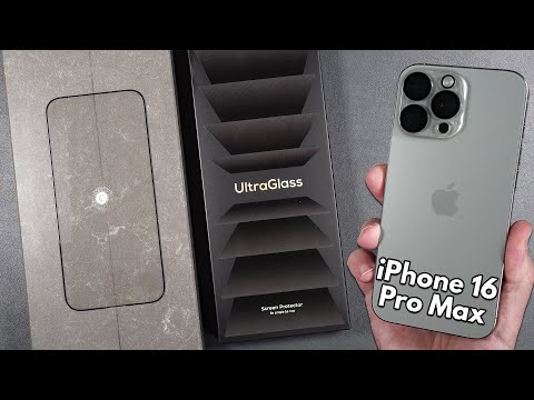 iPhone 16 Pro Max ULTRAGLASS Screen Protector  - Drop & Scratch TESTED