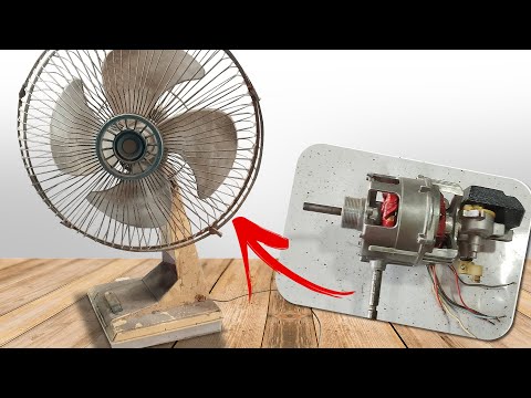 Table Fan (Lord Electronic Corp) -  [Restoration] _ Amazing Restoration for use