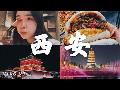 西安行Part1 | 长安大排档 | 洒金桥美食 | 大雁塔 | 亚洲第一喷泉