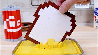 Lego French Toast - Lego In Real Life 2 / Stop Motion Cooking & ASMR