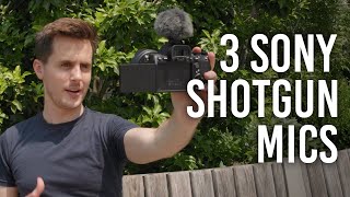 We Tested 3 Sony Shotgun Mics: the ECM-G1, ECM-B10 & ECM-B1M