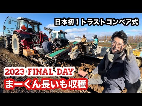 まーくん長いもファイナルDAY トラストプラウコンベア式の完成形！