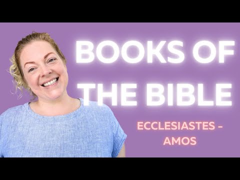 ECLESIASTES - AMOS: Aprenda os livros da Bíblia em inglês e pratique a conversação