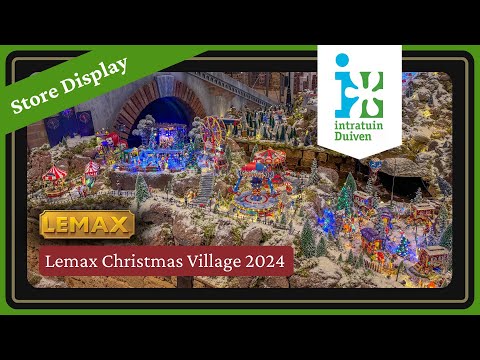 Lemax Christmas Villages 2024 | Display Ideas | Intratuin Duiven