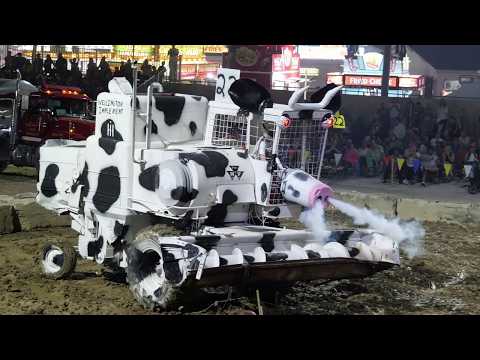 2024 Lorain County Fair Combine & Pickup Truck Demolition Derby