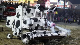 2024 Lorain County Fair Combine & Pickup Truck Demolition Derby