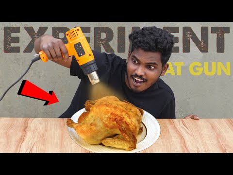 இத நான் எதிர்பார்க்கல Cook With Heat Gun Experiment …😎