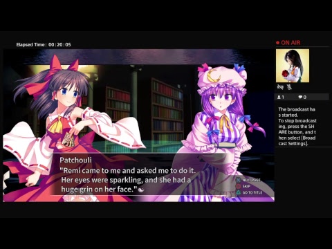 Touhou Kobuto V Burst Battle Pre Release Stream